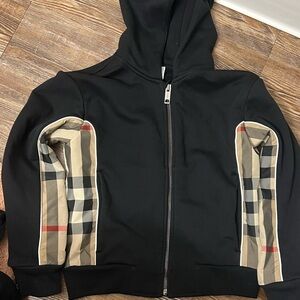 Kid Burberry Zip up sweater size 8